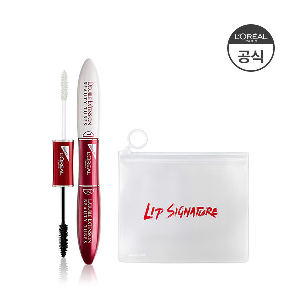 로레알파리 기획세트 로레알 파리 더블 익스텐션 뷰티 튜브 마스카라 14ml+블랙마