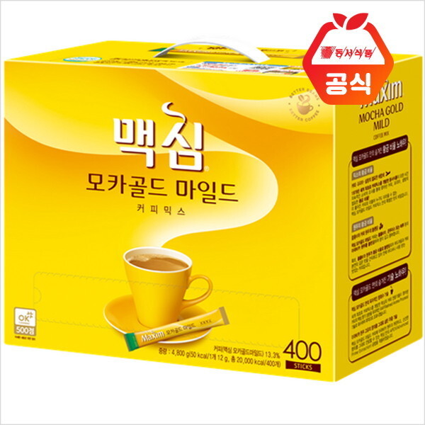 동서식품 동서 맥심 모카골드 마일드 커피믹스 400T
